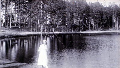 Skogssjön eller Åsgropen i kvarteret Järven
