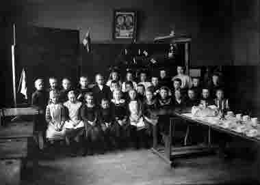 Luciafest i Östra skolan den 13 december 1912