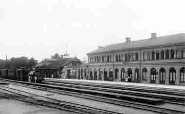 Järnvägsstationen och Järnvägshotellet