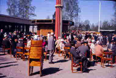 Pensionärsträff i folkets ParkKatrineholms 50 års firande 1967