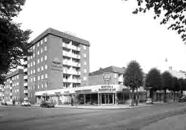  Norr City Storgatan / Tingshusgatan. September 1963