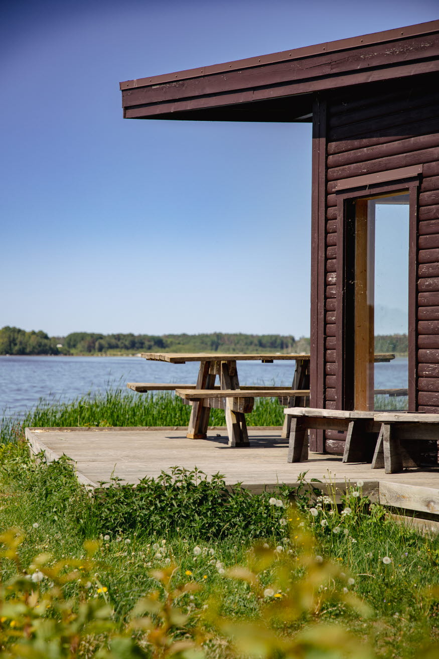 Fågeltornet vid sjön Näsnaren