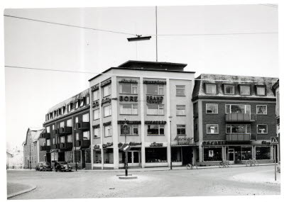 Mercurhuset i korsningen Vasavägen - Fredsgatan