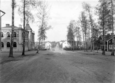 Storgatan österut vid Västra Skolan
