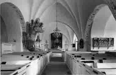  Stora Malms kyrka, interiör1959