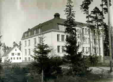 Södra folkskolan i början på 1920-talet