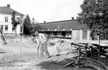 Busstationen byggesByggnation1939Torget Katrineholm