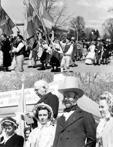 : Oppunda Sparbanks 100 års jubileum 1950.