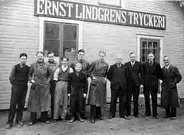 Ernst Lingrens Tryckeri, gårdshuset Fredsgatan 9