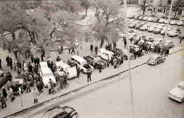 Bildagen på Stortorget 1 november 1965