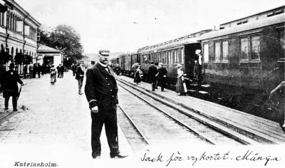 Järnvägsstationen i Katrineholm