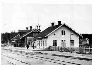Järnvägsstationen i Katrineholm