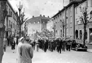 Smedjegatan (Köpmangatan)Gymnastikfesten1939