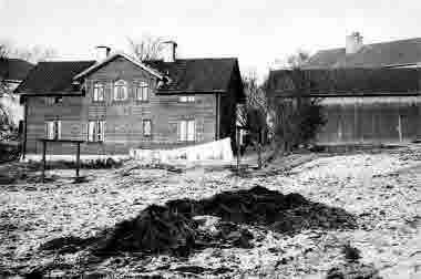 Mauritztorp vid Trädgårdsgatan1957